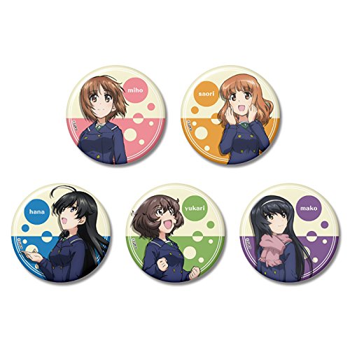 Amazon.co.jp: ガールズ&パンツァー 最終章 缶バッジセット あんこう